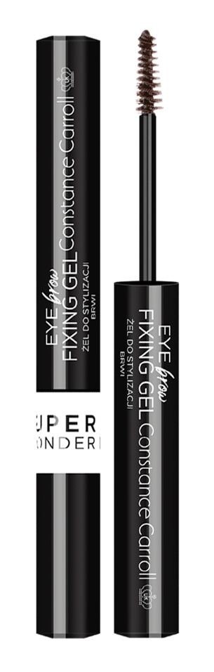 Constance Carroll Eyebrow Fixing Gel Żel do stylizacji brwi 01 Dark Brown 1szt Constance Carroll Eyebrow Fixing Gel Żel do stylizacji brwi 01 Dark Brown 1szt