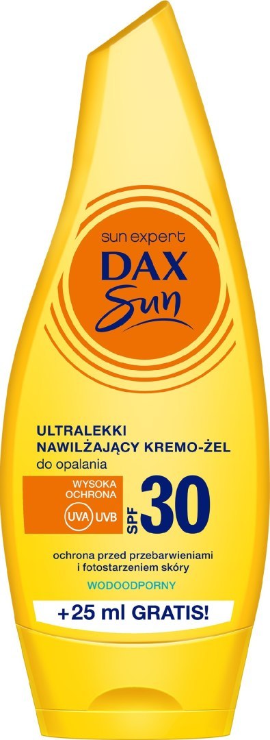 Dax Sun Ultralekki Nawilżający Kremo-Żel do opalania SPF30 175ml