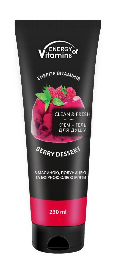 ENERGY OF VITAMINS Żel pod prysznic Berry Dessert 230ml