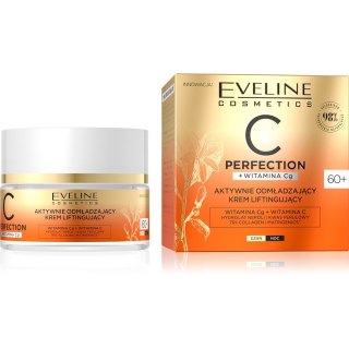 EVELINE C Perfection Aktywnie odmładzający krem liftingujący 60+ z witaminą C 50 ml