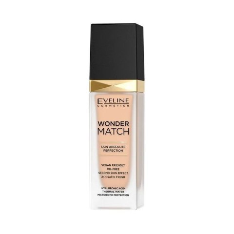 EVELINE Wonder Match Podkład dopasowujący się do cery nr 016 Light Beige 30 ml EVELINE Wonder Match Podkład dopasowujący się do cery nr 016 Light Beige 30 ml