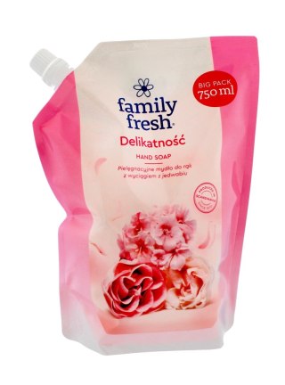 Family Fresh Kremowe Mydło do rąk Delikatność 750ml - zapas