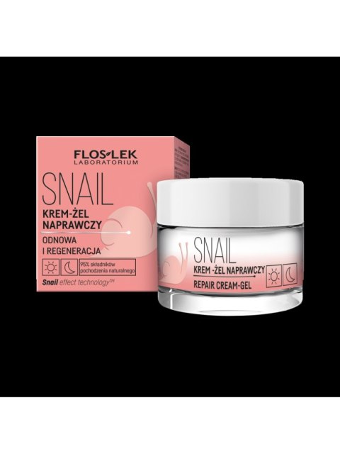 Floslek SNAIL Krem-żel naprawczy 50 ml Floslek SNAIL Krem-żel naprawczy 50 ml
