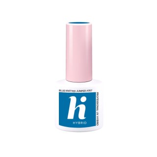 HI HYBRID Lakier hybrydowy Apres-Ski #357 Blue Knitted Jumper 5ml