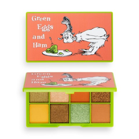 I HEART REVOLUTION X Dr.Seuss Paleta 8 cieni do powiek Green Eggs and Ham I HEART REVOLUTION X Dr.Seuss Paleta 8 cieni do powiek Green Eggs and Ham
