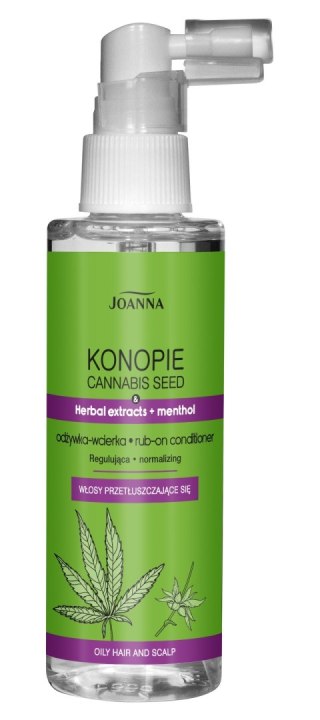 JOANNA Konopie Odżywka-wcierka regulująca do włosów przetłuszczających się 100 ml