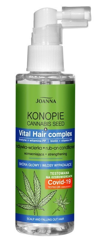 JOANNA Konopie Odżywka-wcierka wzmacniająca do włosów wypadających 100 ml