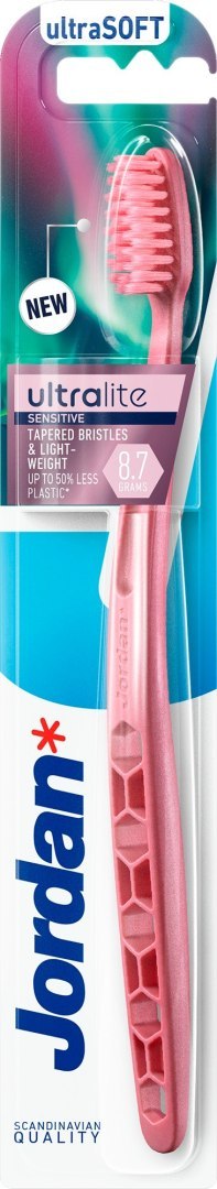 Jordan Ultralite Szczoteczka do zębów Sensitive - ultra soft 1szt - mix kolorów Jordan Ultralite Szczoteczka do zębów Sensitive - ultra soft 1szt - mix kolorów