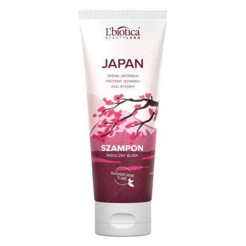 L`BIOTICA Beauty Land Japan Szampon do włosów Widoczny Blask 200ml