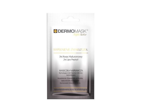 L`BIOTICA Dermomask Night Active Maseczka naprawcza na twarz - Wypełnienie Zmarszczek 12ml L`BIOTICA Dermomask Night Active Maseczka naprawcza na twarz - Wypełnienie Zmarszczek 12ml