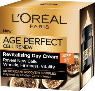 LOREAL Age Perfect Cell Renew Krem przeciwzmarszczkowy rewitalizujący SPF30 na dzień 50 ml