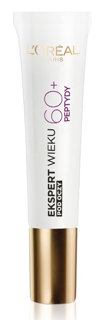 LOREAL Ekspert Wieku 60+ Przeciwzmarszczkowy Krem odbudowujący pod oczy 15 ml LOREAL Ekspert Wieku 60+ Przeciwzmarszczkowy Krem odbudowujący pod oczy 15 ml