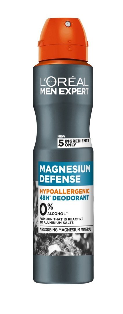 LOREAL Men Expert Dezodorant spray Magnesium Defence 150 ml LOREAL Men Expert Dezodorant spray Magnesium Defence 150 ml