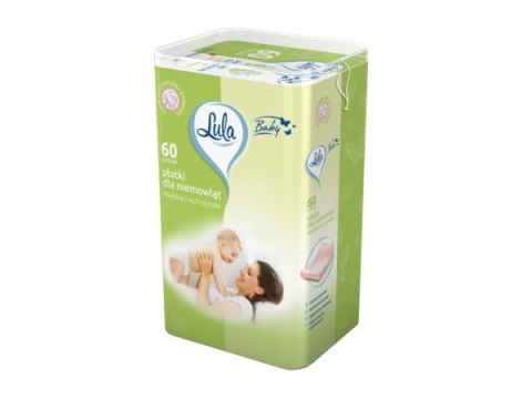 LULA Baby Płatki dla niemowląt 1op. - 60szt. LULA Baby Płatki dla niemowląt 1op. - 60szt.