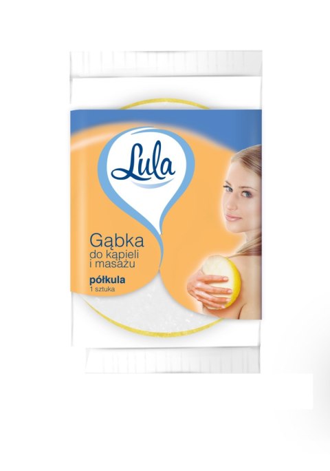 LULA Gąbka do kąpieli i masażu PÓŁKULA LULA Gąbka do kąpieli i masażu PÓŁKULA