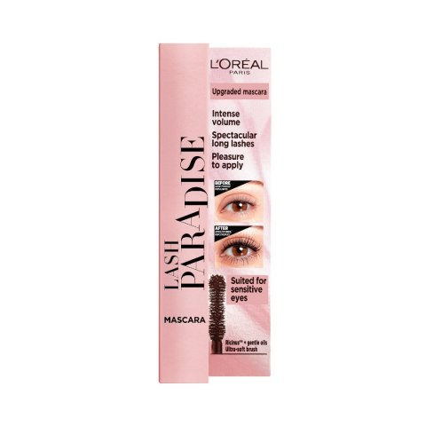 Loreal Maskara Lash Paradise pogrubiająco-wydłużający - extra black 6.4ml Loreal Maskara Lash Paradise pogrubiająco-wydłużający - extra black 6.4ml