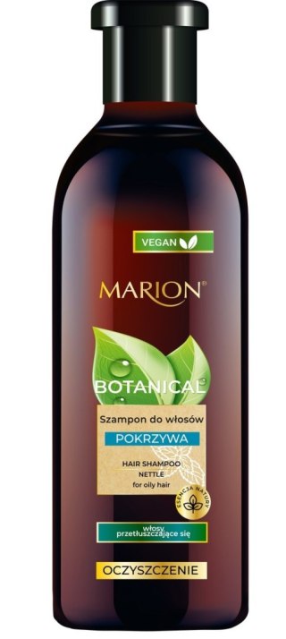 MARION Botanical Szampon do włosów oczyszczający - Pokrzywa 400 ml