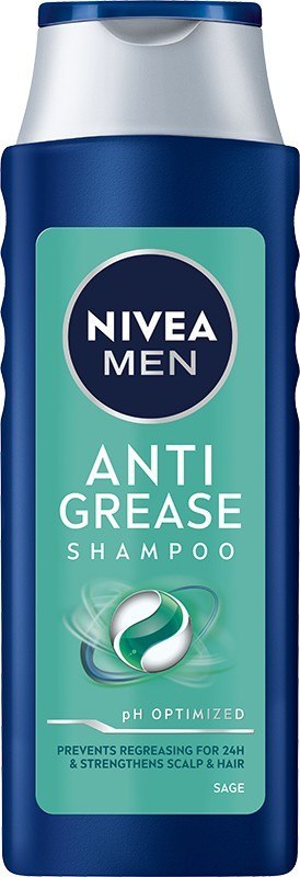 NIVEA MEN Szampon do włosów przetłuszczających się Anti Grease 400 ml