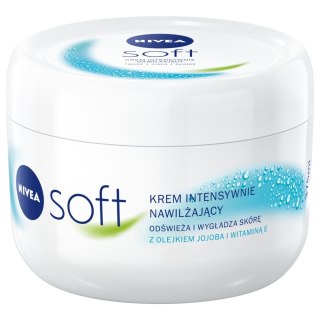 NIVEA Soft Krem intensywnie nawilżający z olejkiem jojoba i witaminą E 375 ml