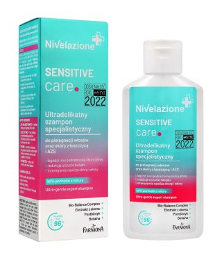 NIVELAZIONE Sensitive Care Ultradelikatny szampon specjalistyczny do włosów i skóry z łuszczycą i AZS 100 ml