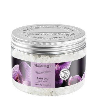 ORGANIQUE Black Orchid Relaksująca sól do kąpieli 600g