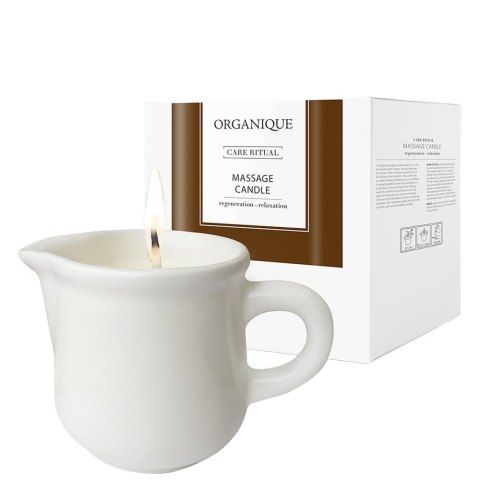 ORGANIQUE Świeca do masażu z Masłem Shea i Olejem Arganowym - Orange&Chilli 125ml ORGANIQUE Świeca do masażu z Masłem Shea i Olejem Arganowym - Orange&Chilli 125ml