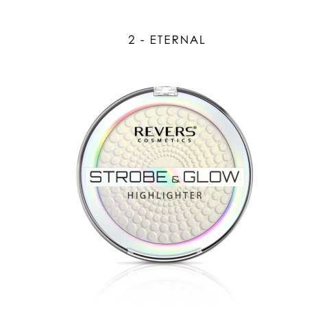 REVERS Puder rozświetlający STROBE & GLOW HIGHLIGHTER 02 Eternal 8 g REVERS Puder rozświetlający STROBE & GLOW HIGHLIGHTER 02 Eternal 8 g