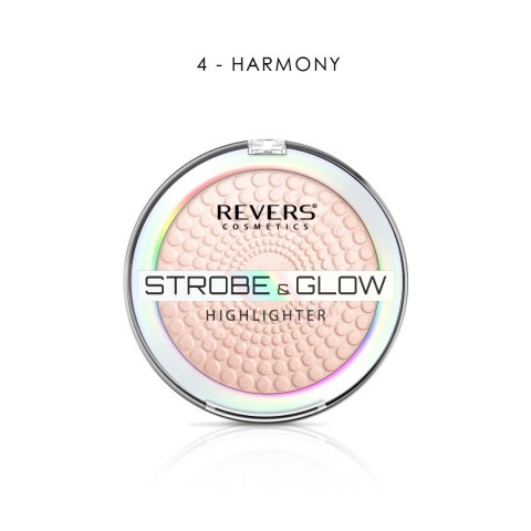 REVERS Puder rozświetlający STROBE & GLOW HIGHLIGHTER 04 Harmony 8 g REVERS Puder rozświetlający STROBE & GLOW HIGHLIGHTER 04 Harmony 8 g