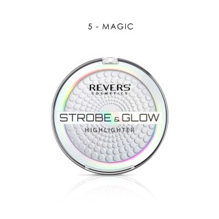 REVERS Puder rozświetlający STROBE & GLOW HIGHLIGHTER 05 Magic 8 g