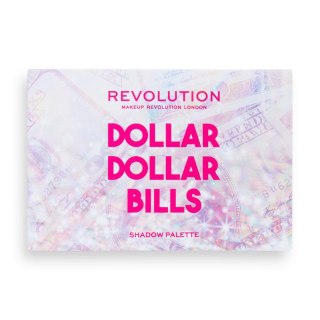 REVOLUTION Power Shadow Paletka 6 cieni do powiek Dollar Bills