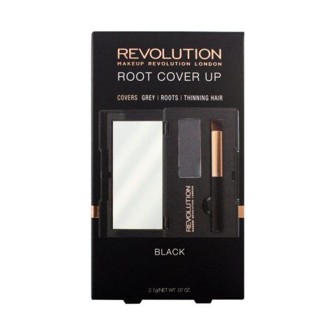 REVOLUTION Root Cover Up Puder do odrostów Black 2.1g
