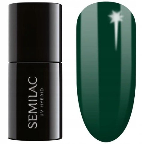 SEMILAC Lakier hybrydowy 309 Pine Green 7 ml SEMILAC Lakier hybrydowy 309 Pine Green 7 ml