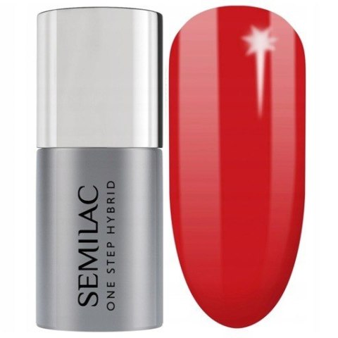 SEMILAC Lakier hybrydowy 550 Pure Red 7 ml SEMILAC Lakier hybrydowy 550 Pure Red 7 ml