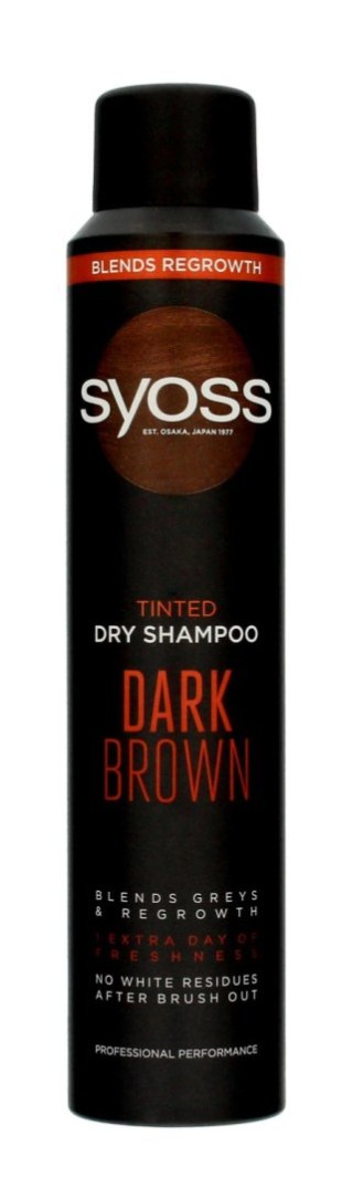 Schwarzkopf Syoss Suchy Szampon do włosów Dark Brown 200ml