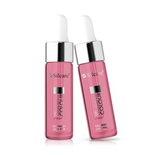 Silcare The Garden Of Colour Oliwka do paznokci Raspberry Light Pink 15ml