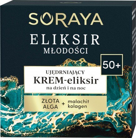 Soraya Eliksir Młodości 50+ Ujędrniający Krem-eliksir na dzień i noc 50ml