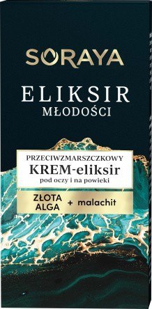 Soraya Eliksir Młodości Przeciwzmarszczkowy Krem-eliksir pod oczy i na powieki 15ml