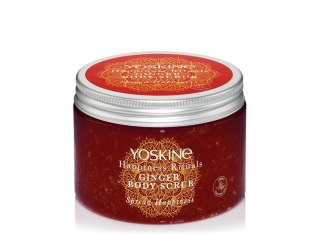 Yoskine Happiness Rituals Cukrowy Peeling do ciała Ginger 300g