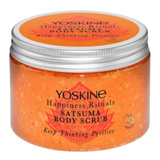 Yoskine Happiness Rituals Cukrowy Peeling do ciała Satsuma 300g