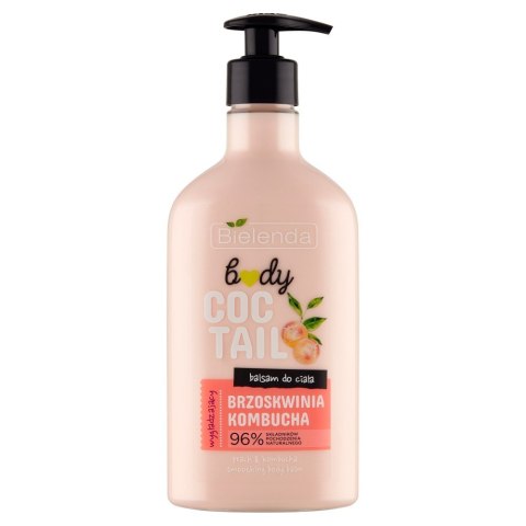 Bielenda Body Coctail Balsam do ciała wygładzający Brzoskwinia & Kombucha 400ml