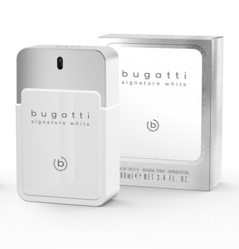 Bugatti Signature White Woda toaletowa dla mężczyzn 100ml Bugatti Signature White Woda toaletowa dla mężczyzn 100ml