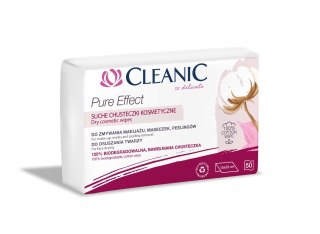 Cleanic Suche Chusteczki kosmetyczne Pure Effect 1op.-50szt