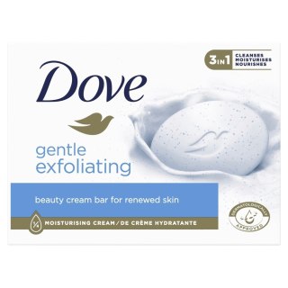 DOVE Gentle Exfoliating Mydło delikatnie złuszczające w kostce 3in1 90 g