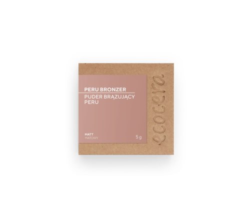 ECOCERA Natural Choice Puder brązujący PERU - matowy 5g