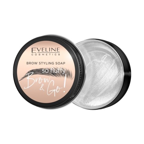 EVELINE Brow & Go! Mydło do stylizacji brwi So Fluffy 25 g EVELINE Brow & Go! Mydło do stylizacji brwi So Fluffy 25 g