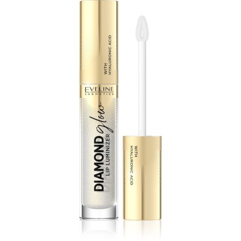 EVELINE Diamond Glow Lip Luminizer Błyszczyk do ust z kwasem hialuronowym nr 07 4.5 ml