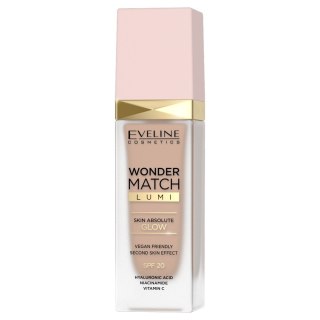 EVELINE Wonder Match Lumi Podkład rozświetlający nr 20 Nude 30 ml