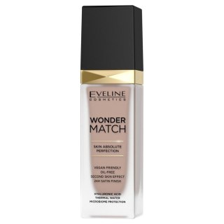 EVELINE Wonder Match Podkład dopasowujący się do cery nr 45 Honey 30 ml