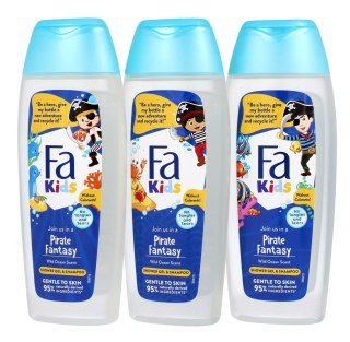 Fa Kids Żel pod prysznic i Szampon 2w1 Pirate Fantasy 400ml - mix wzorów