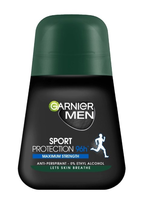 GARNIER Men Dezodorant roll-on Sport Protection 96h - Maximum Strenght 50 ml GARNIER Men Dezodorant roll-on Sport Protection 96h - Maximum Strenght 50 ml